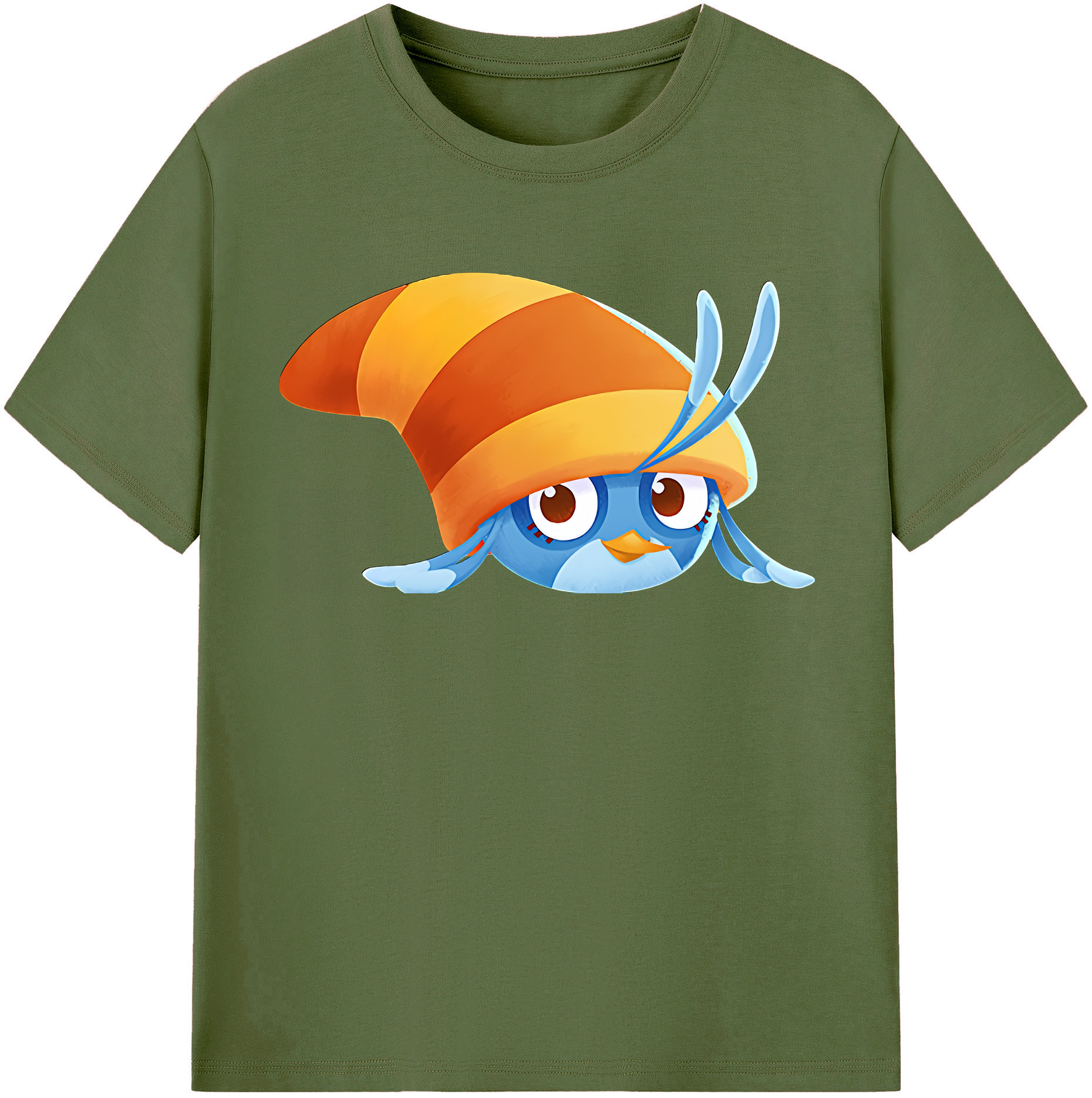 （画像用） Angry Birds アングリーバード 綿100％半袖Tシャツ（フロントプリント）